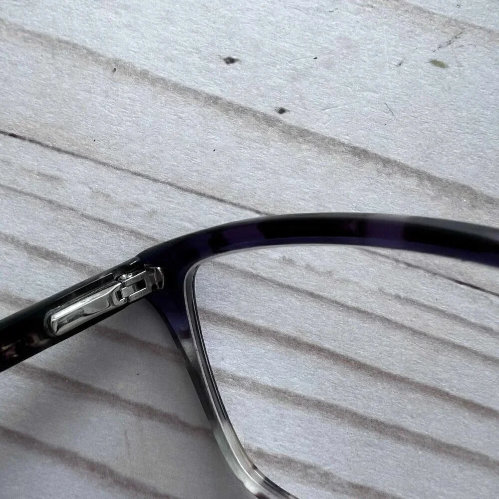 Verawang Tortoise Wayfarer Eyeglasses One Size